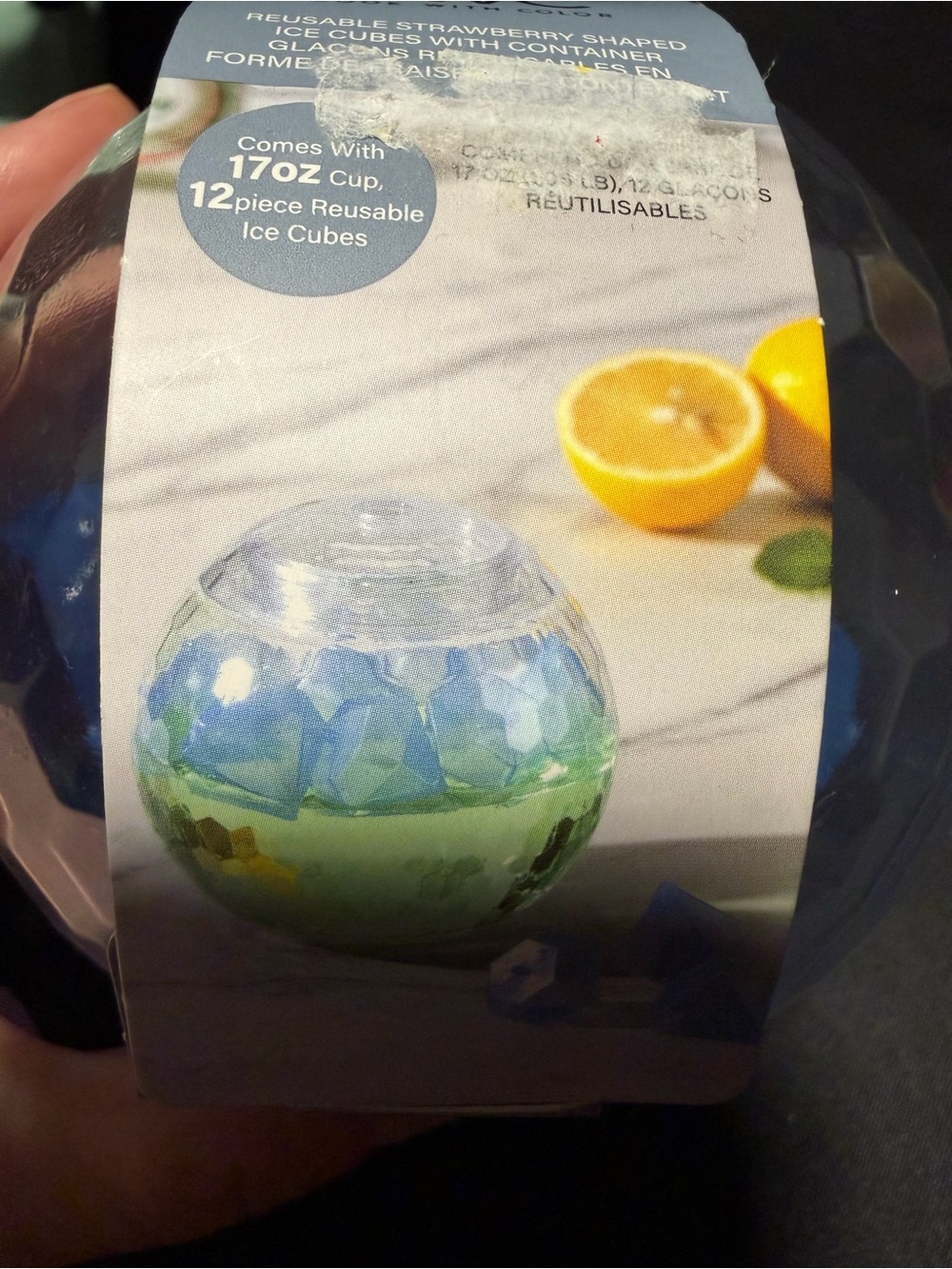 CWC Blue Reusable Ice Cubes. NEW - Picture 2 of 4